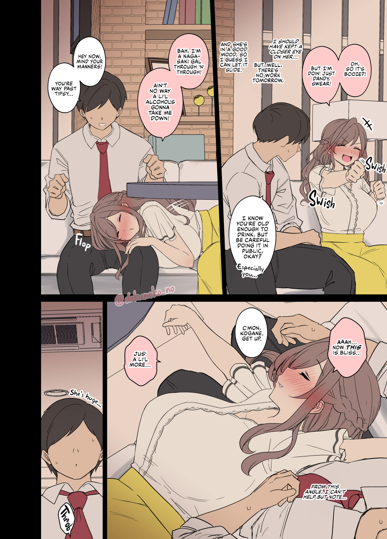 Hentai Manga Comic-Tsukioka Kogane Has a Very Bad Night-Chapter 1-3